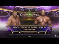 【WWE2K25】Brock Lesnar VS Bobby Lashley Crown Jewel 2022