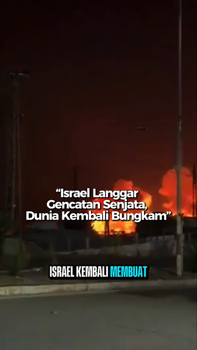 'Israel Violates Ceasefire, World Silence Again' #IsraelLebanon #Airstrike