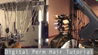 Digital Perm Hair Tutorial