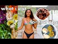 What I eat in a day for a FLAT STOMACH (no restricting) | Healthy Summer Vlog