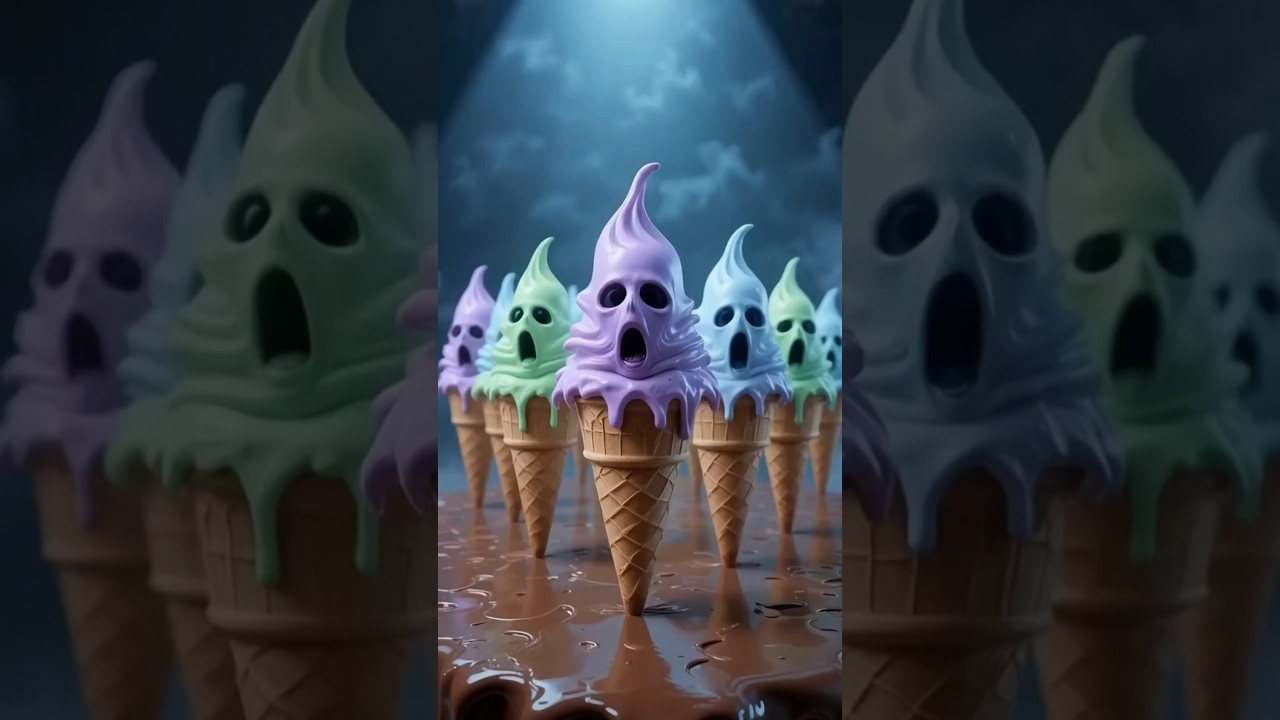 Haunted Ice Cream Parade 🍦👻 | Cursed Dessert Horror! 
