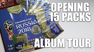 PANINI WORLD CUP RUSSIA 2018 STICKER PACK OPENING & ALBUM TOUR screenshot 5