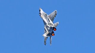 Corsair Nut's Freewing MiG-29 twin 80mm EDF flight at Rabbit Dry Lake