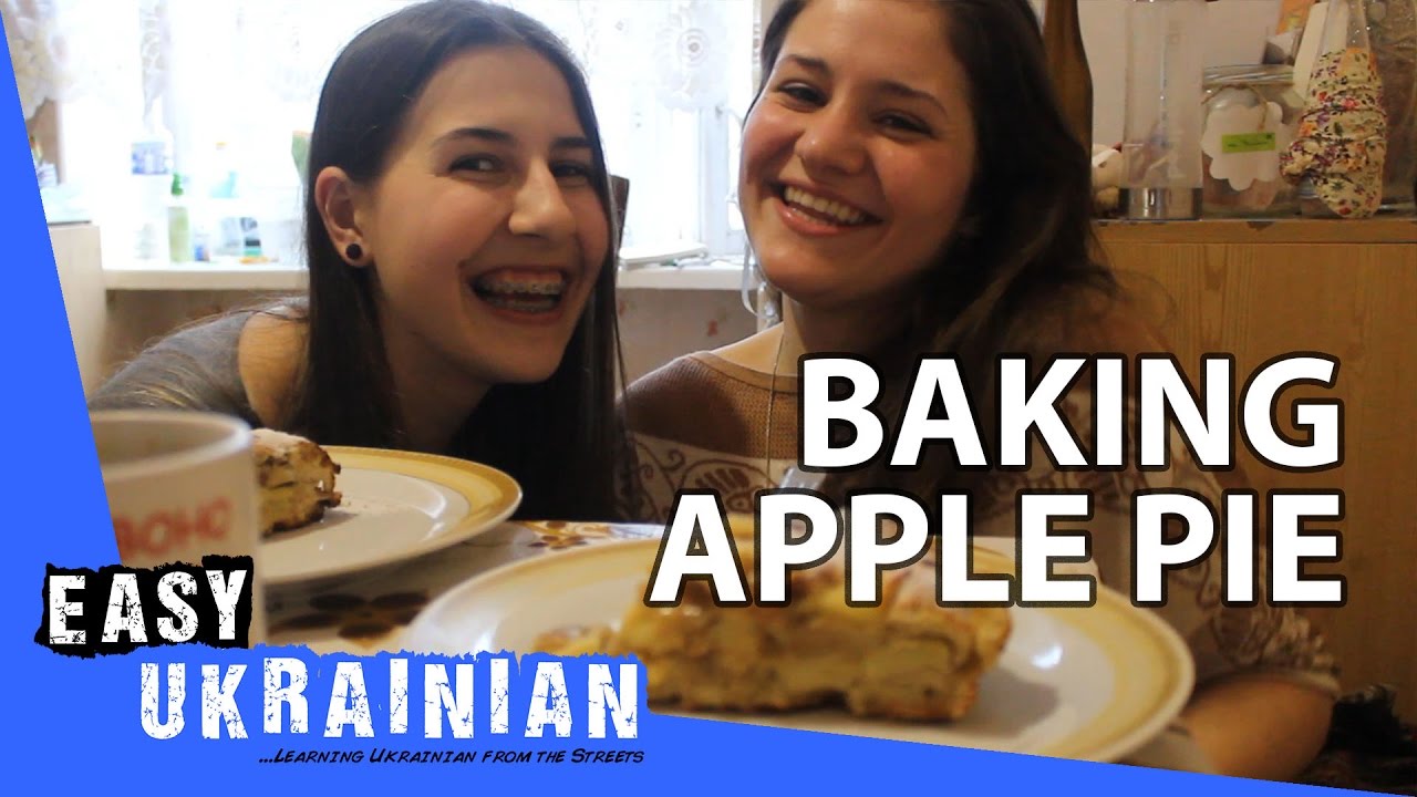 Baking apple pie Easy Ukrainian 11 YouTube