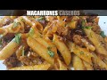 Como hacer Macarrones Caseros  (Receta facil y rapida) PASO A PASO