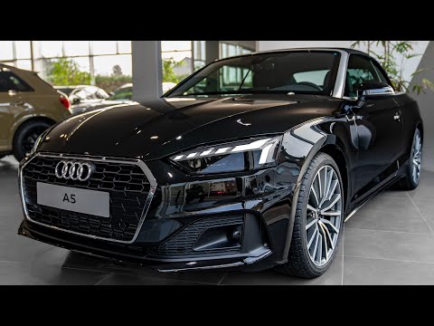 Youtube 2023 Audi A5 Cabrio 40 TFSI - Interior and Exterior Details video audi