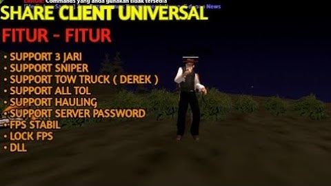 SHARE CLIENT UNIVERSAL SUPPORT 3 JARI😱 || GTA SAMP ROLEPLAY