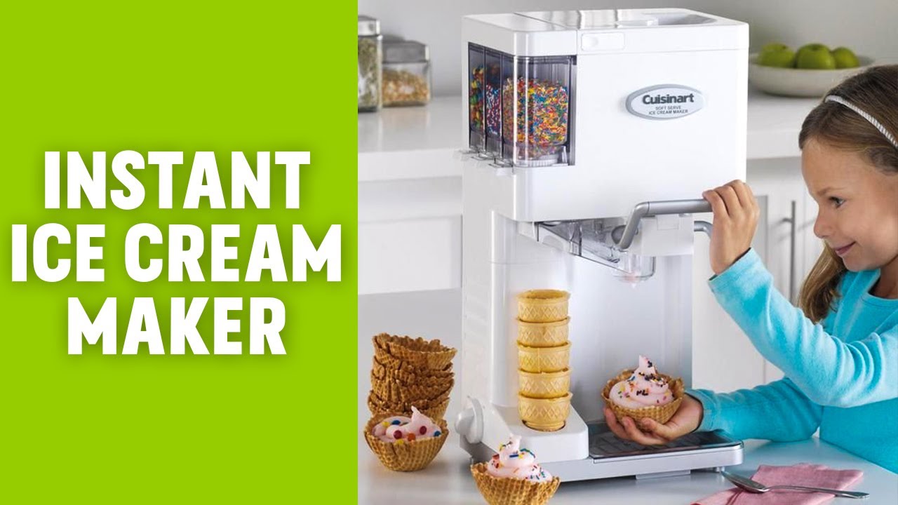 5 Best Instant Ice Cream Maker for Home 