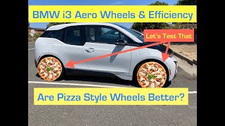 Sports Performance BMW i3 "Aero" Wheels efficiency Vs Standard Wheels