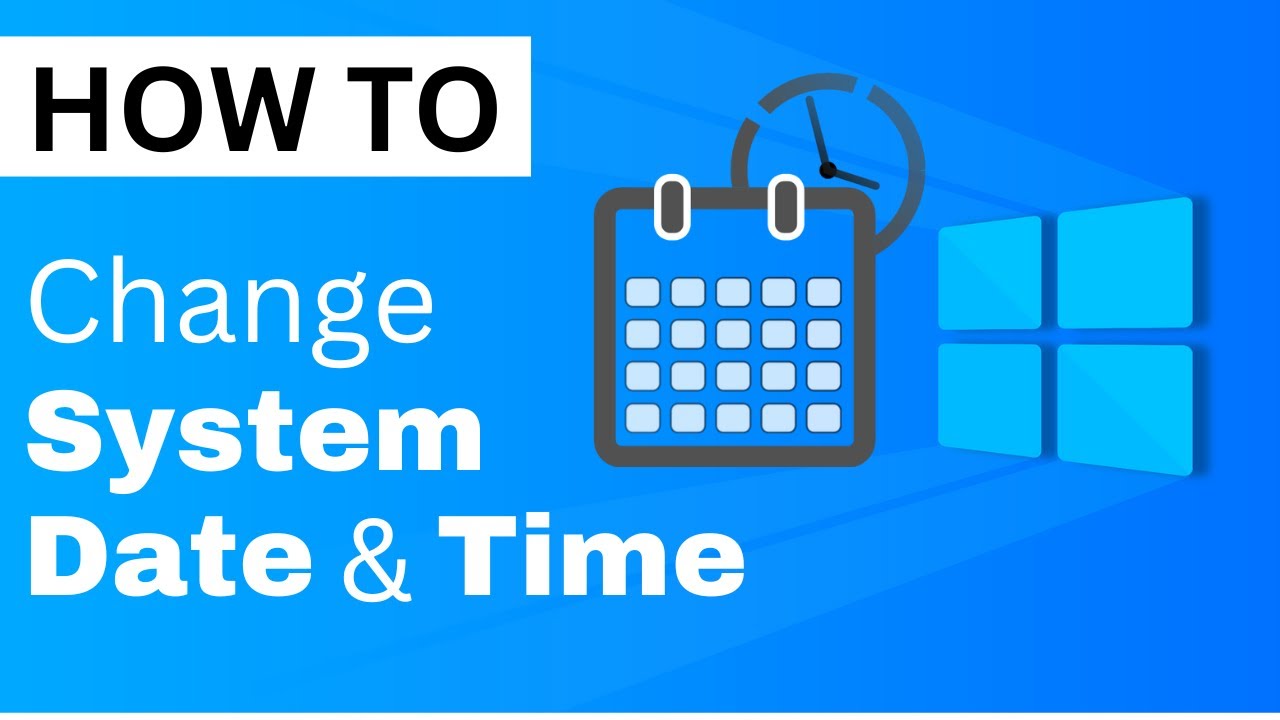 How to Change System Time and Date in Windows 11 - YouTube