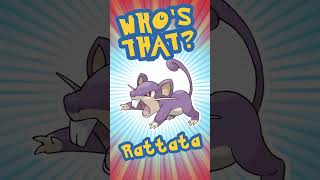 ❓ WHO'S THAT POKEMON❓ GEN 1 ONLY - Pokemon Quiz #5 #pokemon  #quiz #shorts