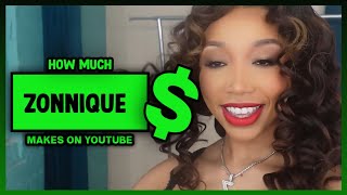 Famous How Much Zonnique Get paid From YouTube Profile