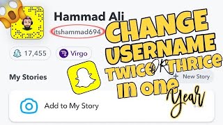 How To Change Snapchat Username Twice In A Year 2023