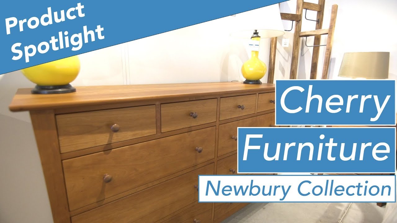 Beautiful Cherry Wood Furniture The Newbury Collection YouTube