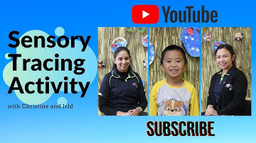 Sensory Tracing Activity with Christine and Irid | Sensory Play | Jigsaw Childcare Online Learning