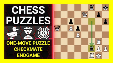 Chess Puzzles to Practice. Themes: One-move puzzle, Checkmate, Endgame. Learn Chess
