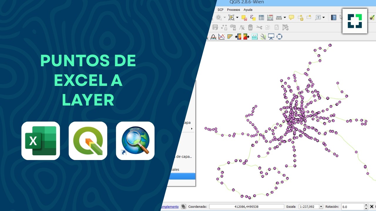 Cómo llevar puntos desde EXCEL a tus proyectos 🗺️
