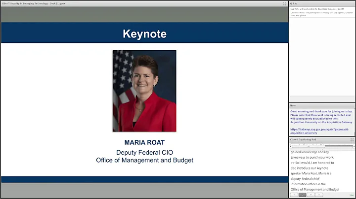 IT Security in Emerging Technology Event