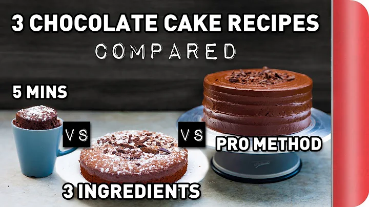 3 Chocolate Cake Recipes COMPARED Ft. Rosanna Pans...