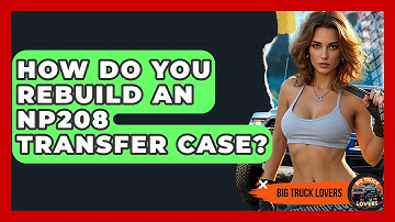 How Do You Rebuild An NP208 Transfer Case? - Big Truck Lovers