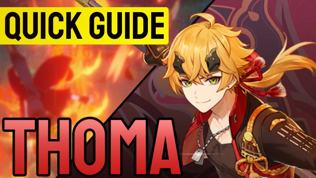 In depth Thoma guide Genshin Impact