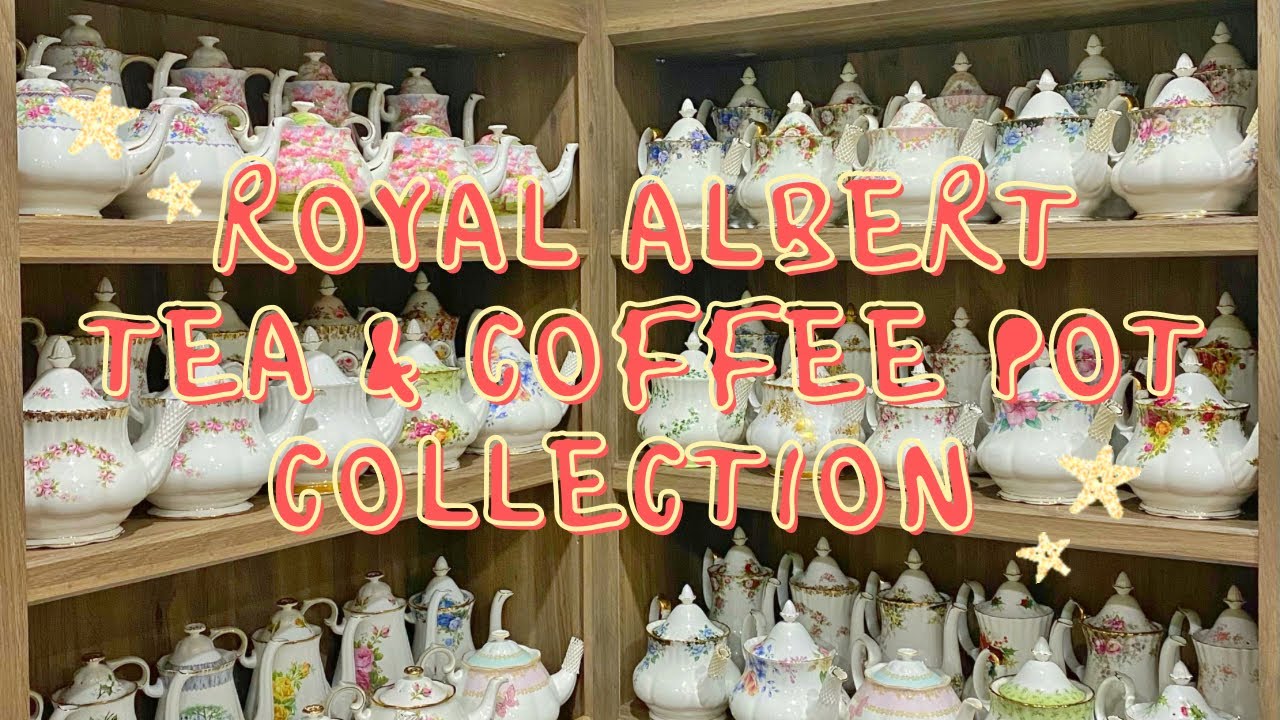 Royal Albert England Bone China Queen's Messenger Coffee Pot and 4 Dem –  BINCHEY'S LLC.