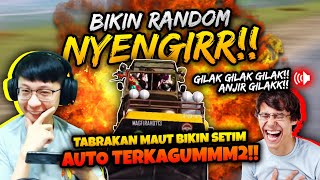 AKHIRNYA BIKIN SQUAD RANDOM NYENGIR & TERKAGUM2 DI TENGAH MALAM!! | PUBG MOBILE