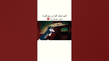 اللهم اجعل القرآن الكريم ربيع قلوبنا ونور صدورنا 💛 حالات واتس اب القران الكريم 💚