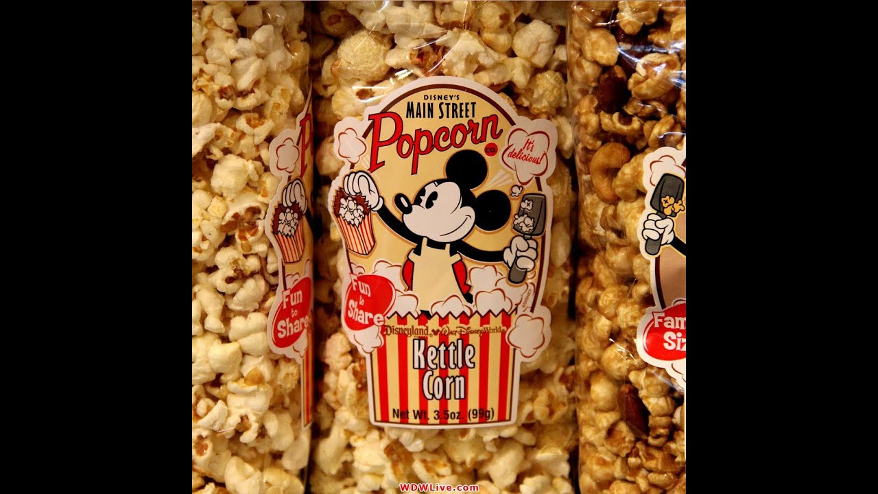 Walt Disney World Popcorn Review YouTube