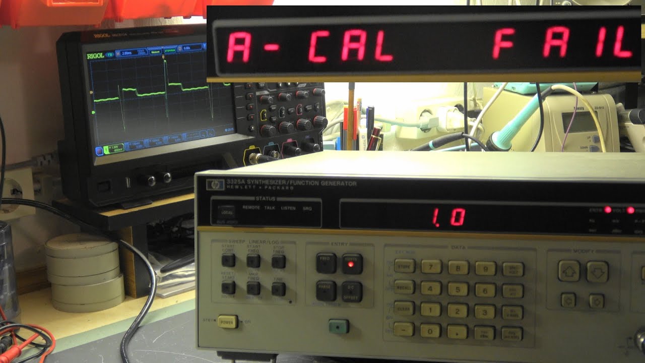 111 HP3325A Part 1(2) YouTube