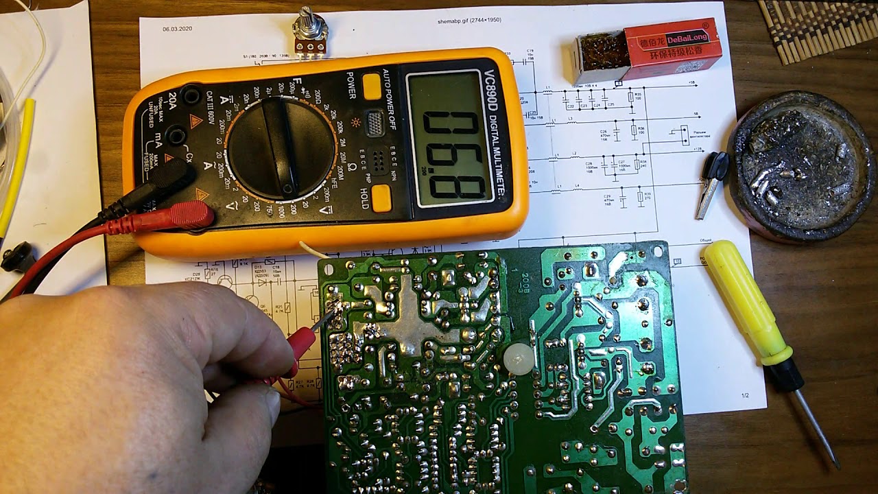 Самый простой способ переделки Компьютерного Блока питания АТ - в ...