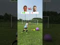 Ronaldo vs messi avec 10 ballons diffrents   messi ronaldo starfreestyle