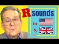 The R sound in British and American English