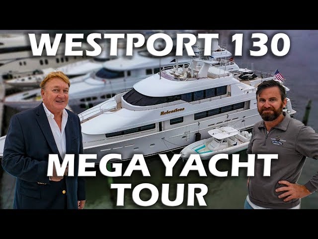 Westport 130 Mega-Yacht Tour – Boat Tour Tuesday