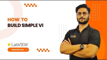 Learn How to Build VI in LabVIEW | Exeliq LabVIEW Beginner Course | LabVIEW Basics