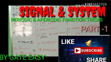 #GATE#SIGNAL & SYSTEM BY GATE EASY (ECE,IN, EEE)#TRICKS$