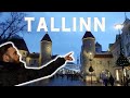 Old town walking tour of Tallinn, Estonia