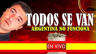 ✈ ES TIEMPO DE SALIR DE MI PAIS❌#argentina #emigrar #españa #directo #entrevista