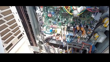 VRF UNIT P9,H9 ERROR | #hvac #bahrain