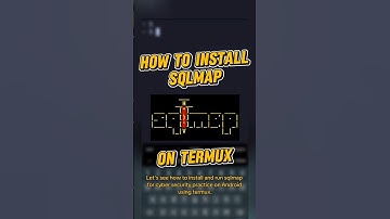 how to install sqlmap on termux Android #termux #android #sqlmap