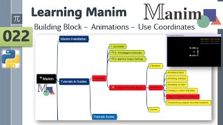 Manim 022 - Tutorial - Building Blocks Animations Coordinates