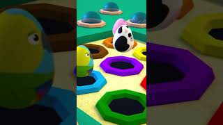 ¡Atrápalos! Whack A Mole con Huevos Sorpresa Bartolito #Shorts #HuevosSorpresa