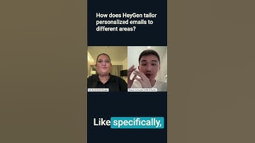 How does HeyGen tailor personalized emails to different topics?