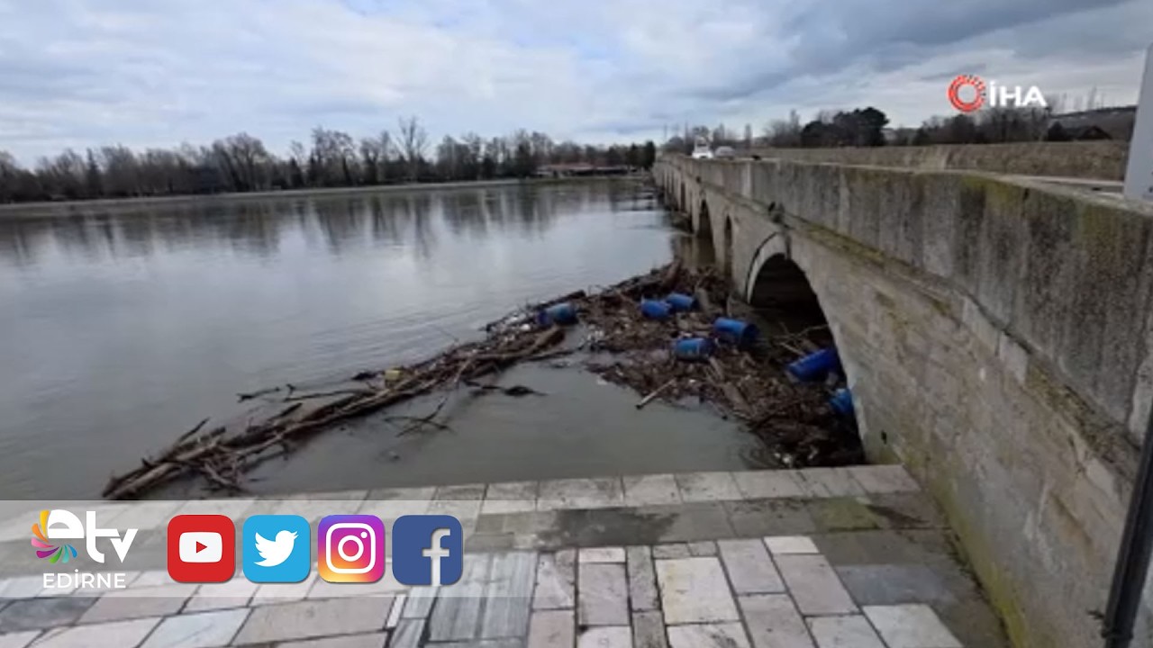 EDİRNE’DE TAŞKIN SONRASI HASAR ORTAYA ÇIKTI SU 60 SANTİMETRE ÇEKİLDİ