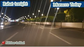 Morocco Today aujourdhui  le Maroc le 3 mai 2024 Rabat tonight   الرباط العاصمة ليلا مساء اليوم