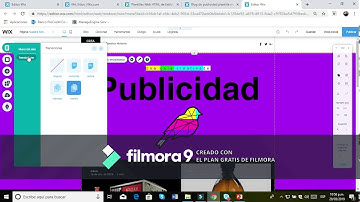video tutorial creación de blogs en Wix