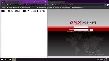 PLDT HG8145V5 port forwarding (host your home website)