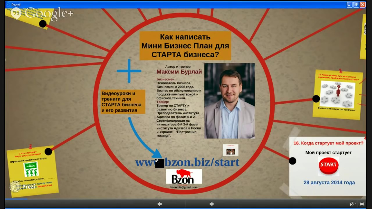 Как написать Бизнес план? | Бесплатный вебинар | Максим Бурлай.