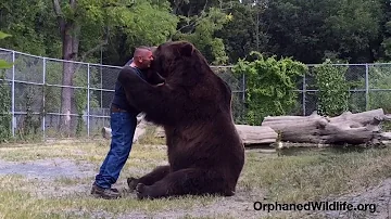 Jim playing with Jimbo.