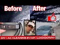 CAR AC EVAPORATOR CLEANING WITHOUT REMOVING DASH BOARD